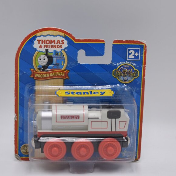 Stanley Great Discovery NIB - Thomas & Friends Wooden Railway Train Engine 2009 - Picture 2 of 13